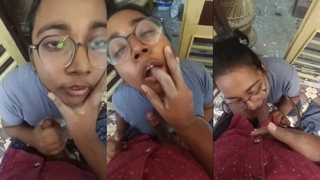 Indian Cockled Cheating Wife – Deepthroat Blowjob 4mins