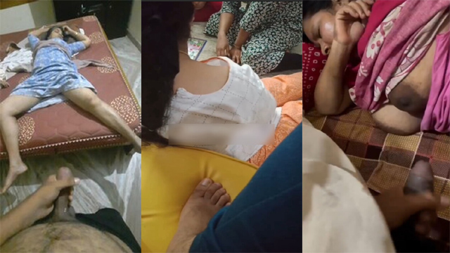 Two Horny Son Masturbating – By Watching Sleeping Members