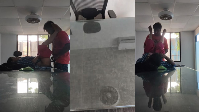 Office Girl Fucking Ye Kya Kar Rahe Ho Sahab Mera Mard Dekh Lega