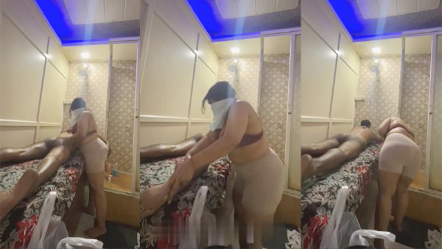 Chubby Spa Girl Bra – Full Naked Body Rub Customer