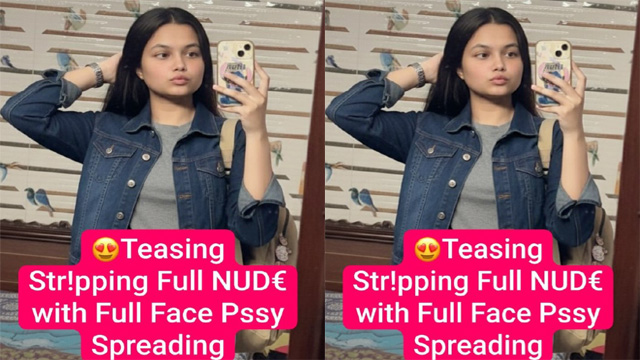 Desi GF Latest Viral video Teasing – Stripping Full Nude with Full Face