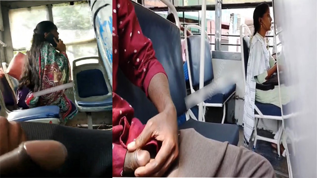 Daring Horny Guy Flash Dick Inside Bus Video Free
