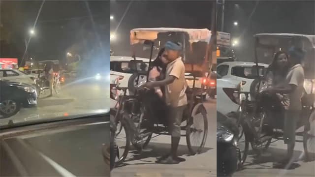 Rickshaw Puller Caught Girl – Penis Road MMS