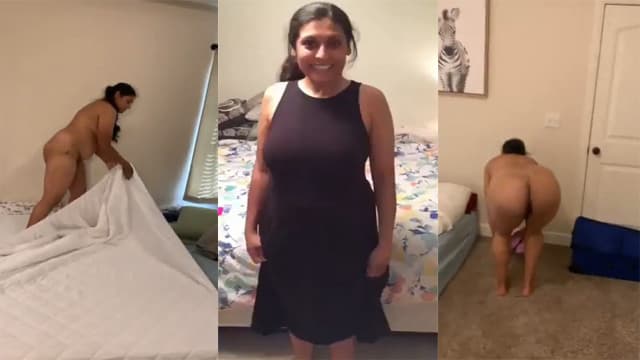 Desi Milf Nude Captured – Giving Blowjob & Fucking Video Free