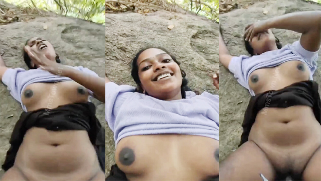 Tamil Dusky Girl Outdoor – Sucking Dick Fucking With Boyfriend