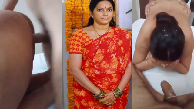 Tamil Office Maid Aunty Met Threesome Sex