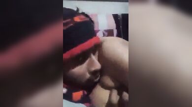 Village Aunty’s Boobs Are Sucked Lover HD