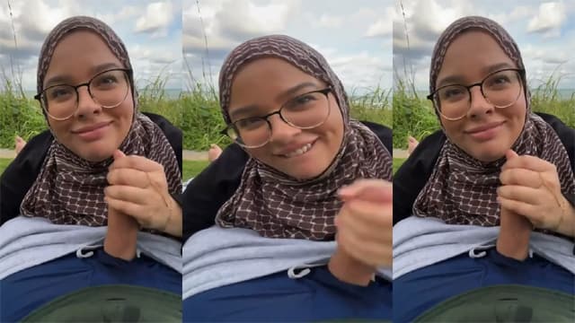 Hijabi Maal Public – Big Cock Blowjob Hard Viral
