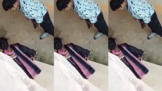 Uncle And Girl Sex Behind Bus Stop On The Highway Viral