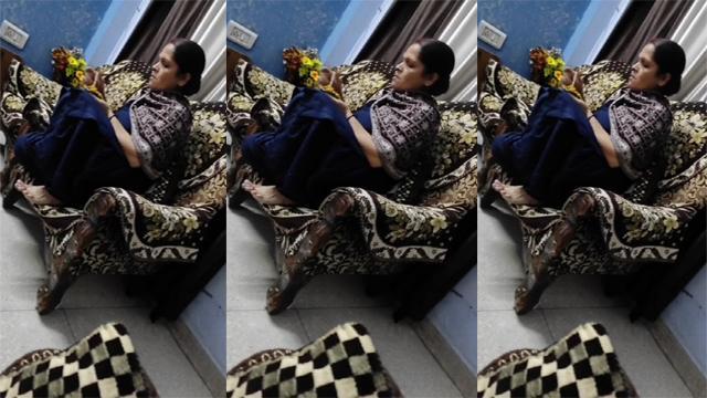 Step Mom Shares Sleeping – Bag with Step By Son Free