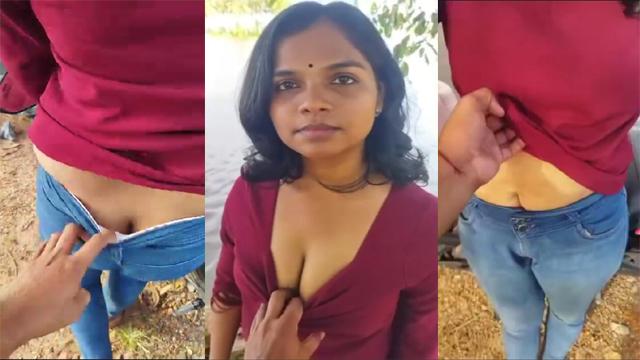 Cute Girlfriend Outdoor – Fun With Boyfriend Mamakutty Online