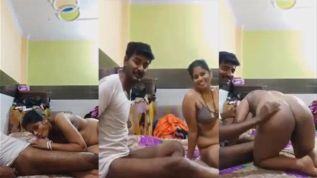 Horny Married Couple Fucking In Home