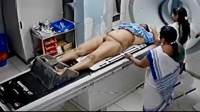 Horny Milf Bhabhi Clinic Room Nude CCTV Leak MMS