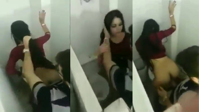 Sexy College Girl Sex By College Toilet Viral Porn Video