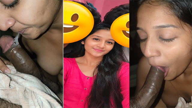 Tamil Sexy Gf Giving Deep Throat Blowjob Leaked Mms Video